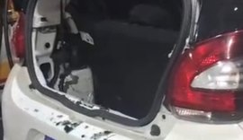 Carro com torcedores do CSA é atacado durante trajeto para o Rei Pelé
