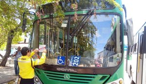 Nova etapa de operação retira mais ônibus irregulares de circulação em Maceió
