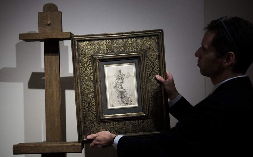 Desenho perdido de Da Vinci é encontrado entre papéis de família na França