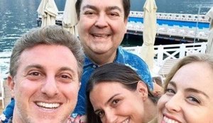 Angélica, Luciano Huck, Faustão e a mulher passam férias juntos na Itália