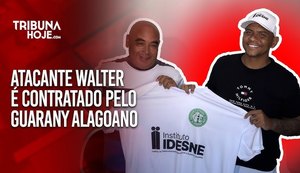 Atacante Walter estreia neste domingo contra o Zumbi pela Copa Alagoas