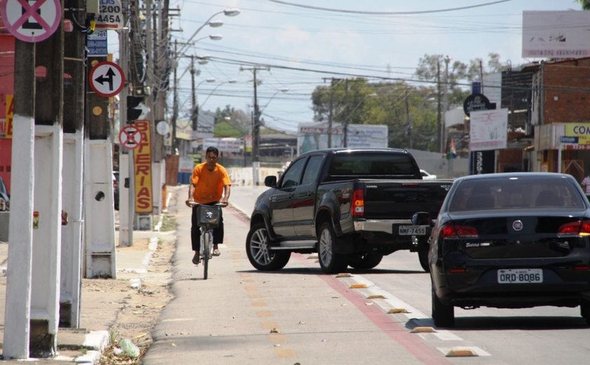 Número de acidentes com ciclistas aumenta no interior de Alagoas