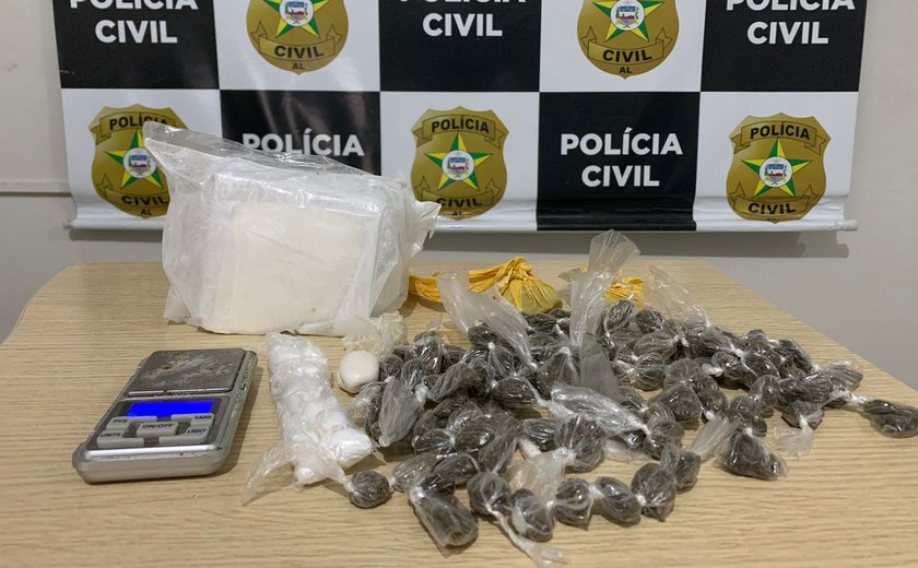 Menor de 15 anos é flagrado com cocaína e maconha durante abordagem policial