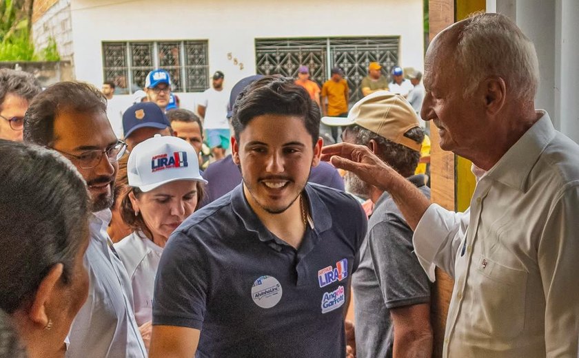 Quebrangulo vive um sábado de intensa movimentação política com presença de filho de Arthur Lira