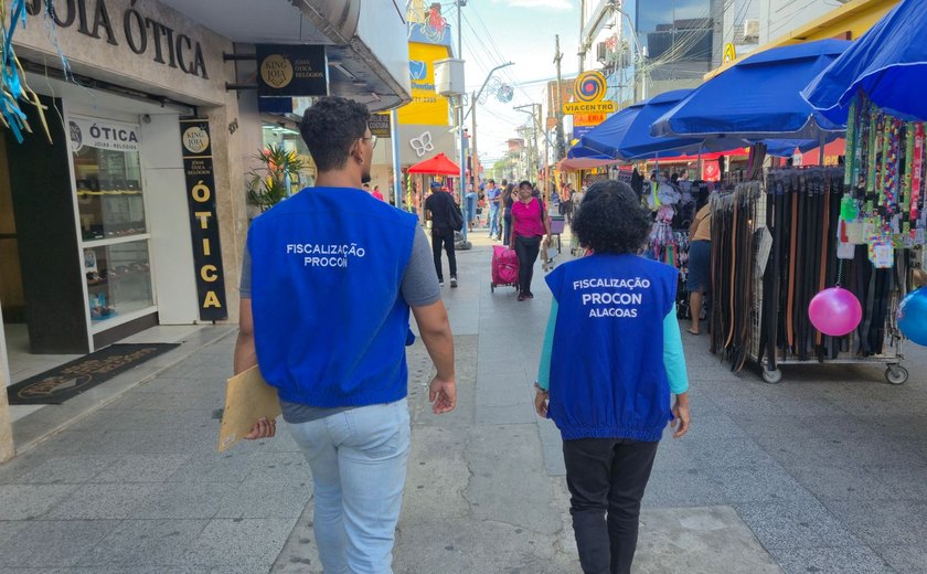 Procon Alagoas alerta foliões sobre golpes e práticas abusivas no comércio