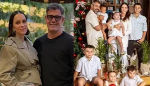 Família vai aumentar! Juliano Cazarré e a esposa anunciam que esperam pelo sétimo filho