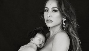 Sabrina Sato mostra pela primeira vez o rostinho de Zoe: 'Maior amor do mundo'