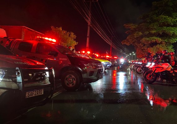Operação Justeza reforça policiamento na parte alta de Maceió e no Jacintinho durante o fim de semana