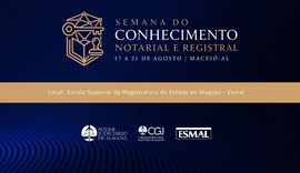 Inscrições abertas para a Semana do Conhecimento Notarial e Registral