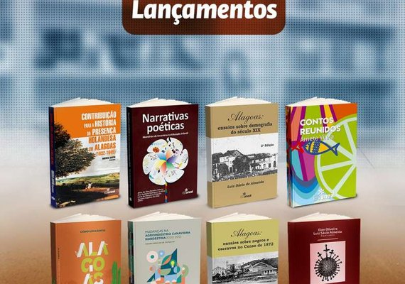 Eduneal lança livros de grandes nomes da literatura alagoana