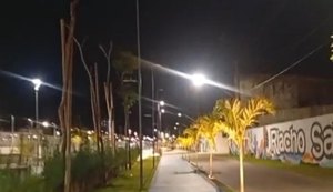 Furto de 400 metros de cabos deixa postes apagados no Renasce Salgadinho