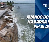 Avanço do mar nas praias de Alagoas