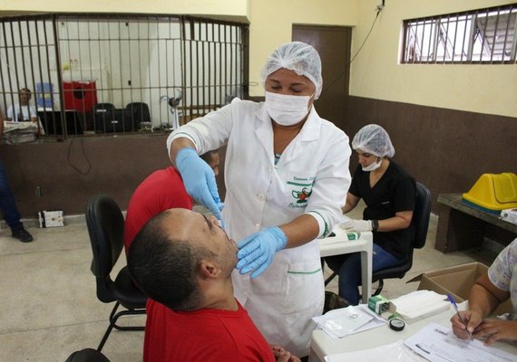 Alagoas realiza coleta do DNA de acusados de crimes hediondos e sexuais