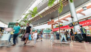 Fluxo de passageiros volta a crescer no Aeroporto Internacional Zumbi dos Palmares