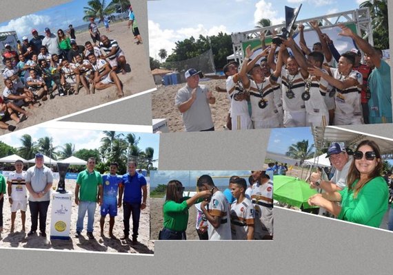 Porto de Pedras/AL comemora sucesso da Taça Brasil de Beach Soccer ocorrida durante cinco dias na cidade