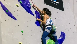 Marina Dias é ouro na etapa de Laval da Copa do Mundo de paraescalada