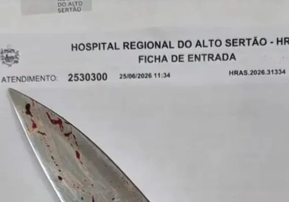 Mulher é presa após esfaquear companheiro em zona rural de Delmiro Gouveia