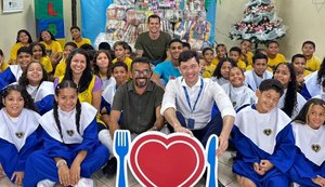 Alagoas sem Fome doa 1 tonelada de alimentos a instituição assistencial no Barro Duro