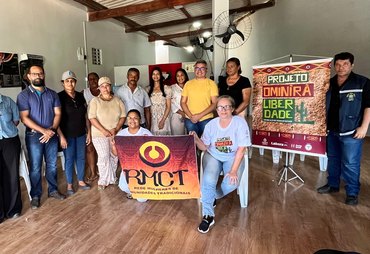 MPF participa de oficina de combate ao trabalho escravo no Quilombo Tabuleiro dos Negros, em Penedo