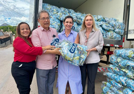 157 toneladas de leite em pó são entregues a 96 municípios alagoanos