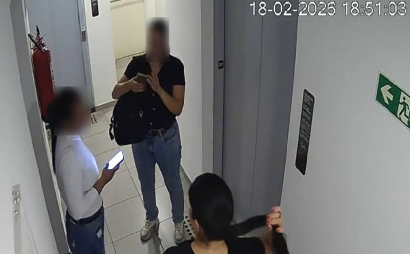 Câmera registra entrada e saída de policiais em apartamento de PM morta