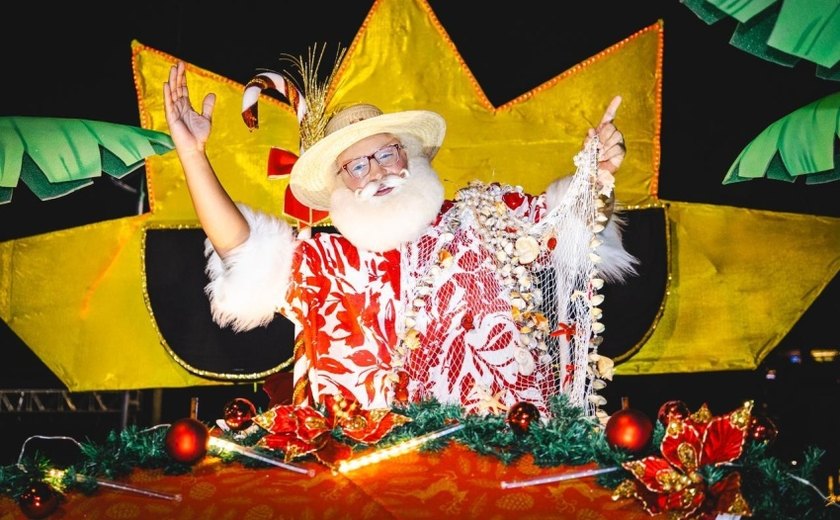 Desfile natalino percorre diversos bairros de Maceió; confira datas e horários