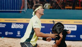 Favoritos superam alagoanos na estreia do Macena Open Prime na Praia do Francês