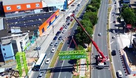 Durval de Góes Monteiro terá trecho interditado para instalação de parte da passarela do Canaã