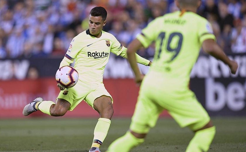 Philippe Coutinho marca, mas Barcelona sobre virada para o ex-lanterna Leganés