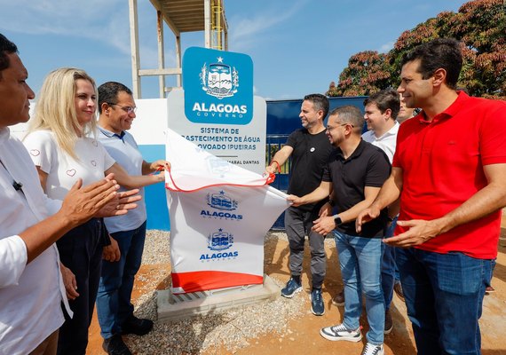 Paulo Dantas inaugura sistema de abastecimento de água e beneficia mil pessoas
