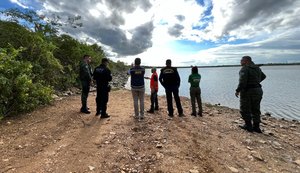 FPI constata situação de abandono e falta de manutenção da maior barragem de Alagoas