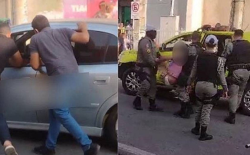 Cadeirante é preso por dirigir embriagado e com licença vencida no Centro de Maceió