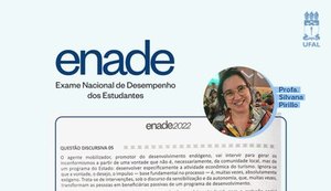 Prova do Enade cita texto de professora de Turismo da Unidade de Penedo da Ufal