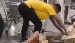 Mulher fica ferida após palete de água sanitária cair em atacarejo de Maceió