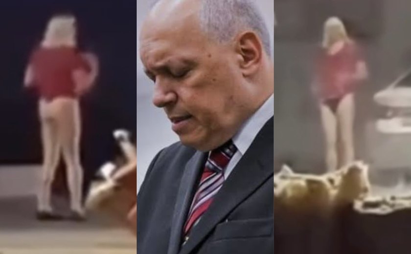 Ele ataca de novo! Após polêmica, pastor volta às ruas com novo look e calcinha cavada; veja vídeo