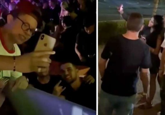 DJ Ivis gera revolta ao compartilhar vídeo em que é tietado: 'Fim dos tempos'