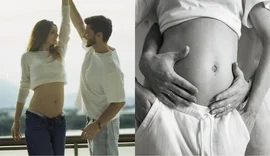 Camila Queiroz está grávida de Klebber Toledo: ‘Há 5 meses esperando o amor da nossa vida’