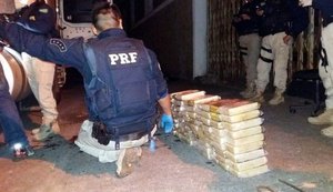PRF apreende mais de 100 quilos de cocaína no Rio de Janeiro