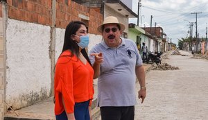 Conjunto  Guriatã ganha drenagem e pavimentação em Rio Largo