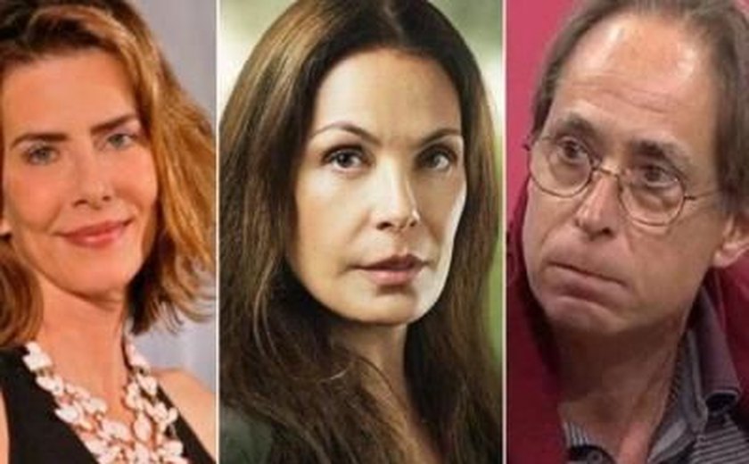 Maitê Proença, Carolina Ferraz e Pedro Cardoso são banidos da Rede Globo