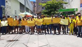Para defender permanência no Calçadão do Comércio, ambulantes realizam ato
