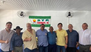 Jorge da Silva Santos toma posse no Sindicato dos Trabalhadores e Trabalhadoras Assalariados Rurais de Coruripe