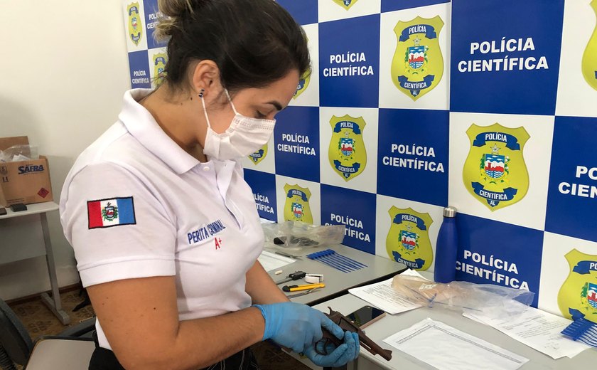 Instituto de Criminalística de Maceió examina mais de 500 armas em três mutirões