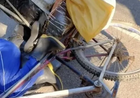 Ciclista morre em acidente na AL-101 Norte, em Paripueira