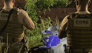 Polícia Civil recupera motocicleta possivelmente roubada em Rio Largo
