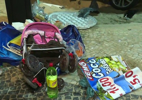 Morre bebê atropelado por carro no calçadão de Copacabana