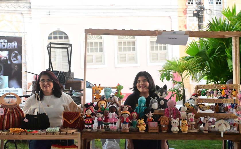 Feira de Empreendedores Culturais valoriza artesanato e educação ambiental