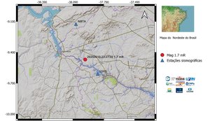 Tremor de terra é detectado entre as barragens de Xingó e Paulo Afonso
