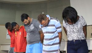 Grupo suspeito de vários crimes nos bairros do Vergel e Trapiche é apresentado