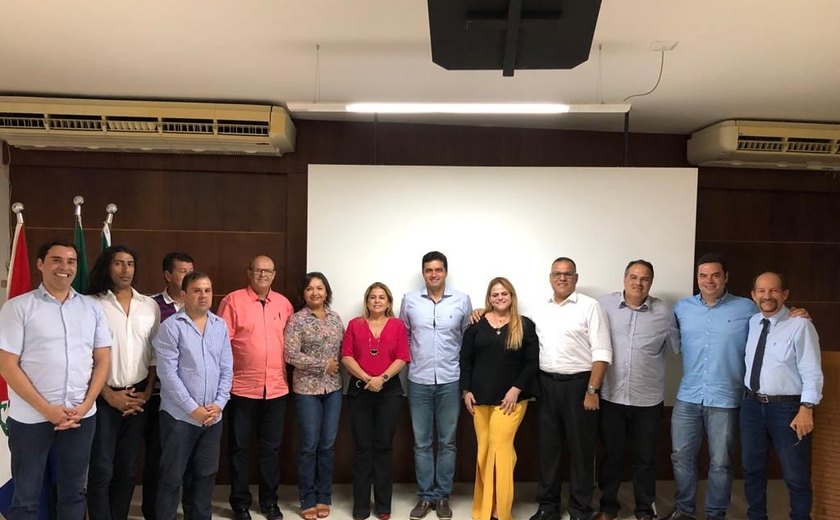 Prefeito de Maceió reforça parceria com a Câmara Municipal
